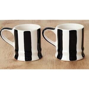 Set of Two Whittard of Chelsea Hand Painted Mini Espresso Mug (A9)